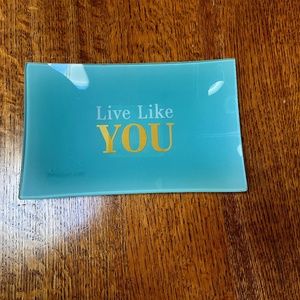 Hallmark Glass Tray-Like new